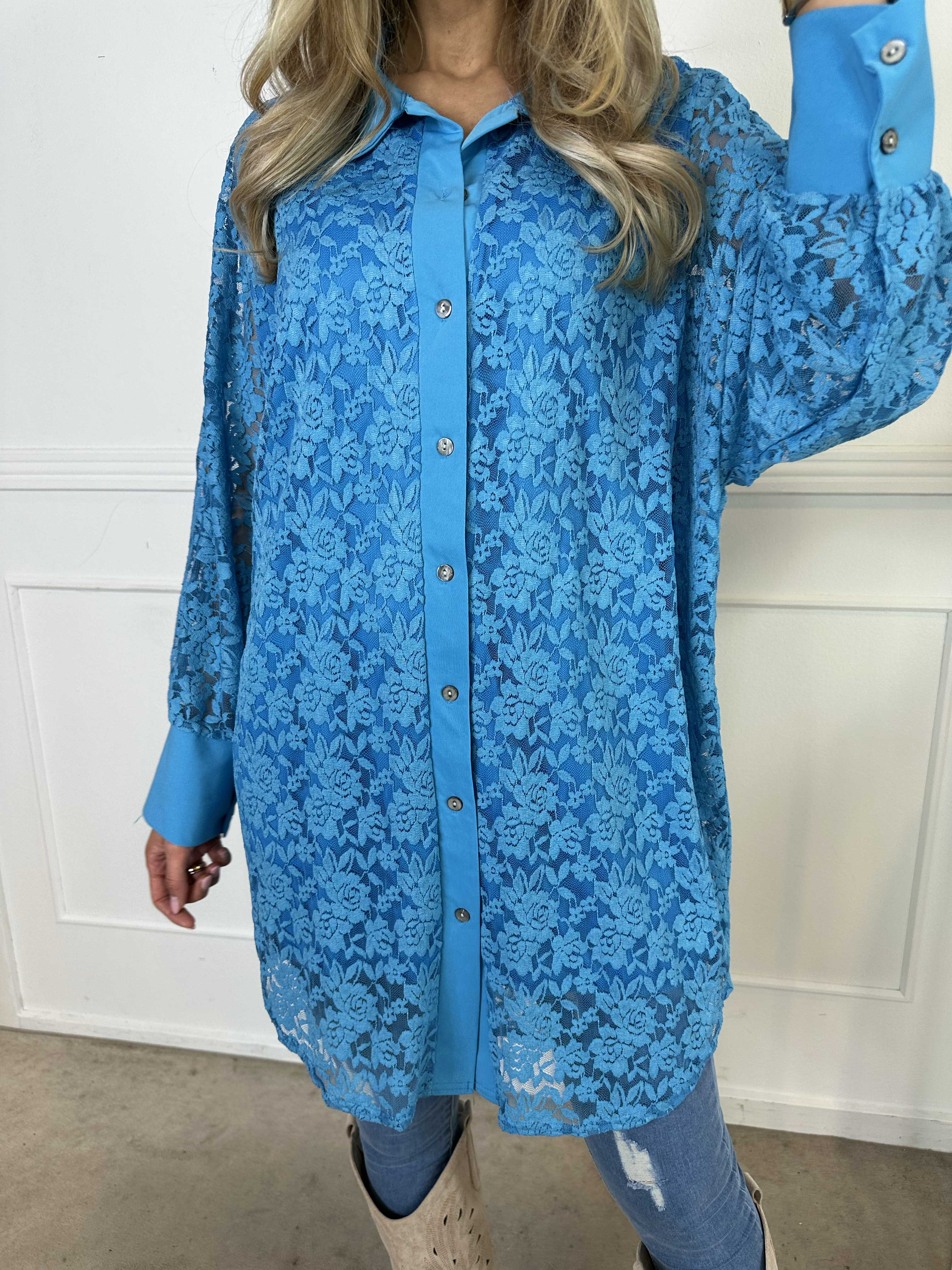 Katherine - Söt spetsskjorta